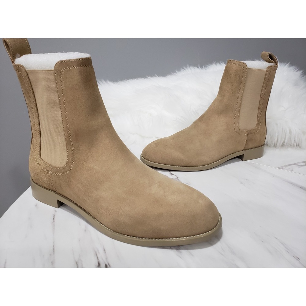 NEW NO BOX Saint Morta Boots Mens SZ 9 TAN BROWN Suede Nomad Chelsea Ankle